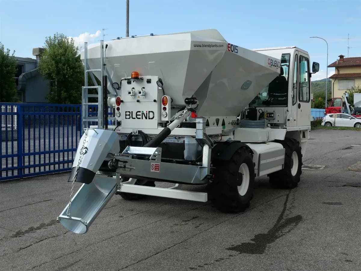 blend plant mobile batching plant for onsite concrete production
