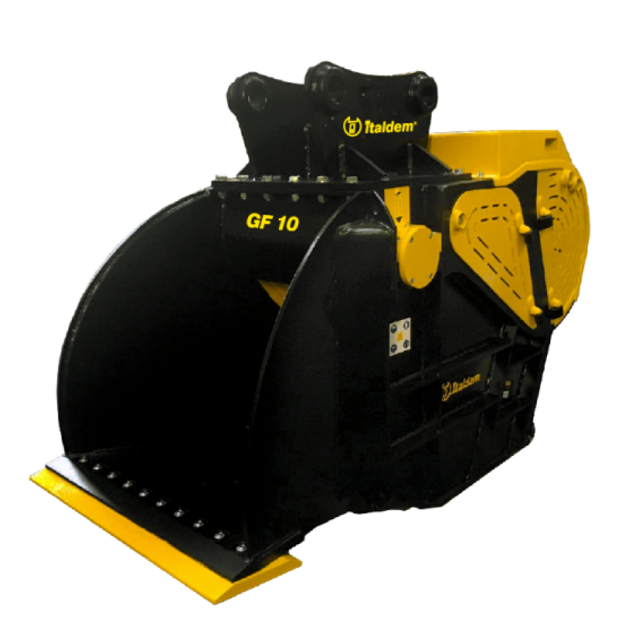 7.5-13 Ton Excavator Crusher Bucket