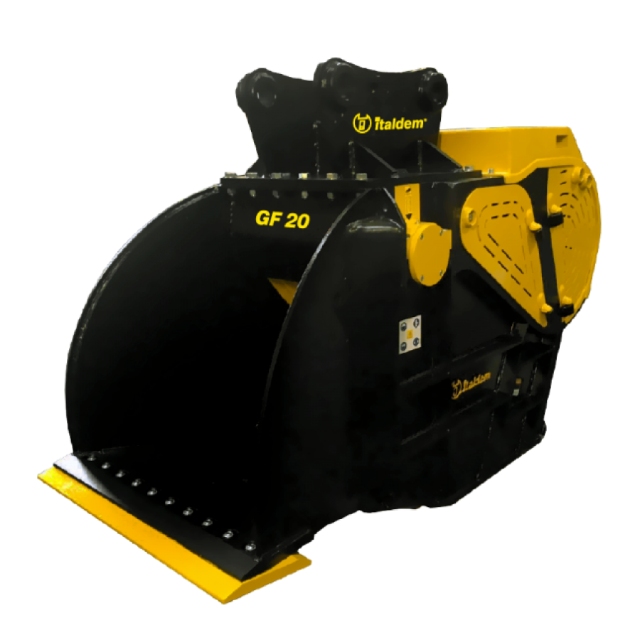 13-18 Ton Excavator Crusher Bucket